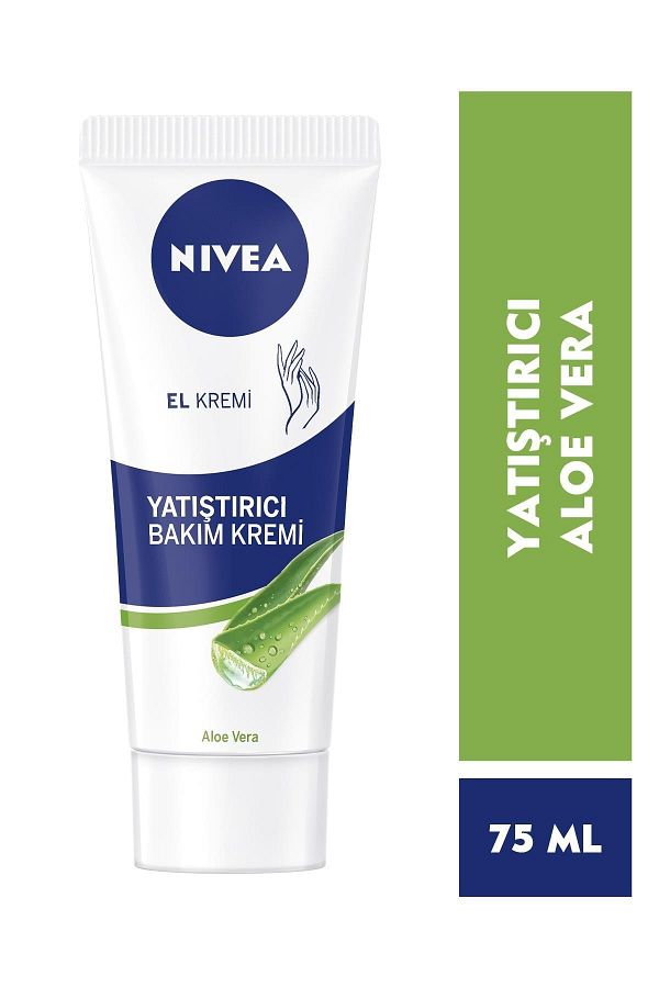 Yatıştırıcı El Kremi 75ml, Aloe Vera, Jojoba Yağı,Kuru Ciltler için, Nemlendirici El Kremi