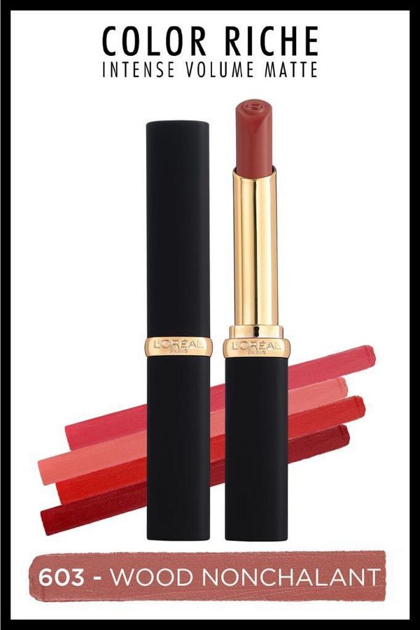 Color Riche Intense Volume Matte Ruj - 603 Wood Nonchalant