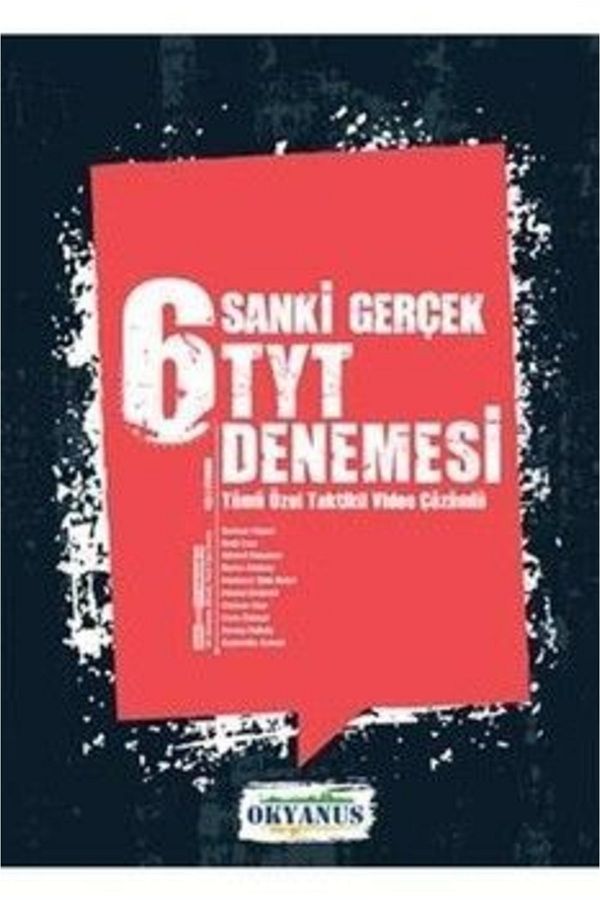 Okyanus Sanki Gerçek 6 Tyt Denemesi 9786052286913