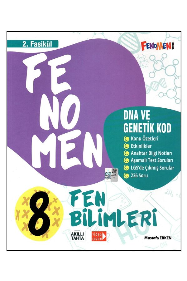 Fenomen 8. Sınıf Lgs Fen Bilimleri 2. Fasikül Konu Özetli Soru Bankası