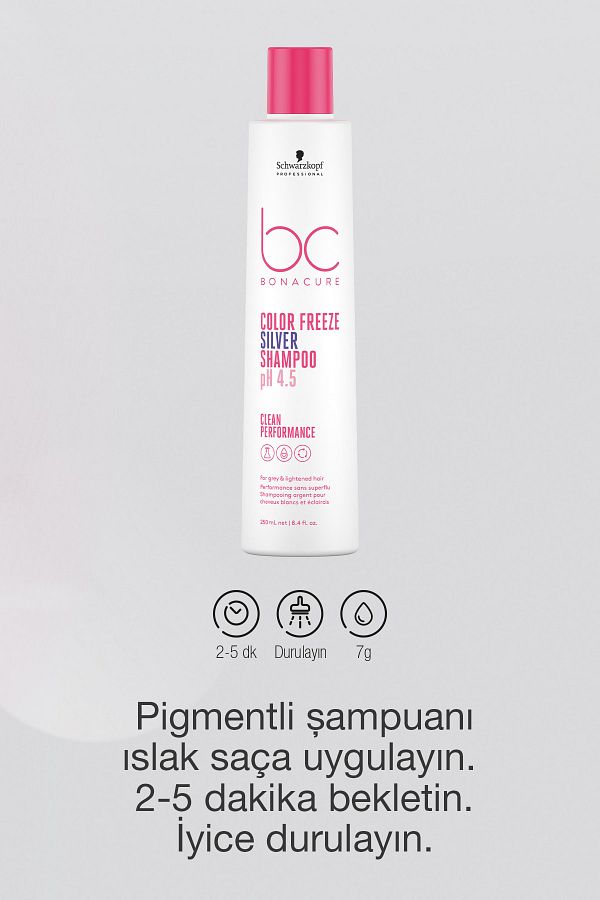 Bc Clean Renk Koruyucu Gümüş Şampuan 250ml_2