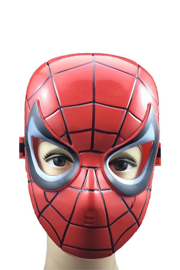 1 Adet Spiderman Örümcek Adam Plastik Parti Maskesi