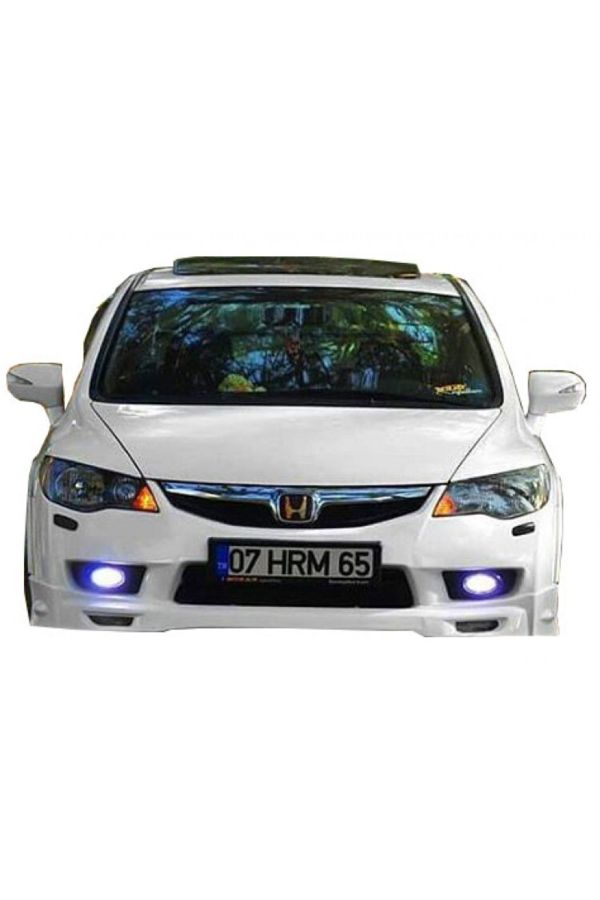 Honda Civic Fd6 Mugen (2009-2011) Uyumlu Makyajlı Ön Tampon Ek (plastik)