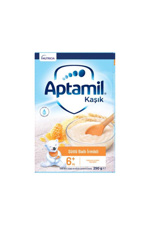 Bebek Maması & Kaşık Maması Sütlü Ballı Irmikli 250gr_0