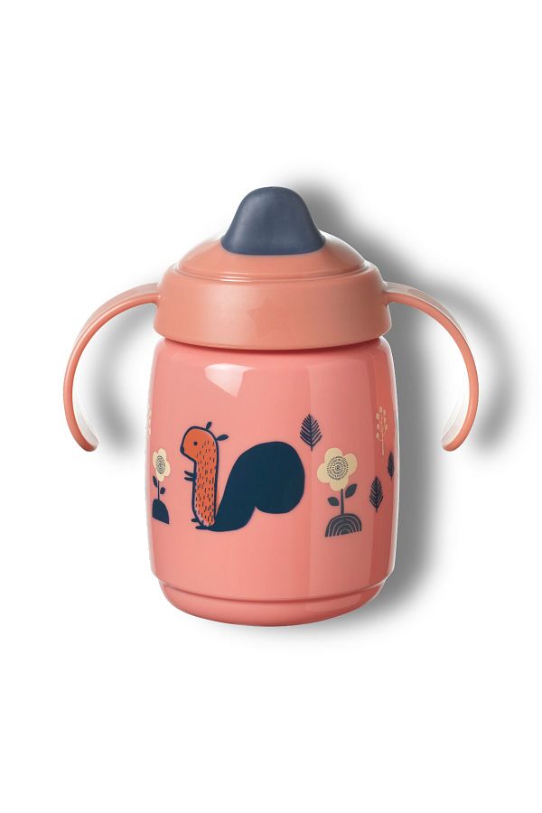 Kolay Içim Alıştırma Bardağı 300 Ml - Pembe
