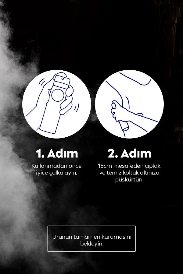 Kadın Sprey Deodorant Double Effect 48 Saat Anti-perspirant Koruma 150ml Pürüzsüz Koltuk Altı_4
