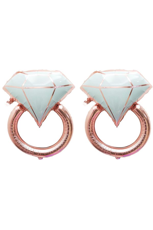 Bride To Be Rose Gold Yüzük Folyo Balon 2 Adet