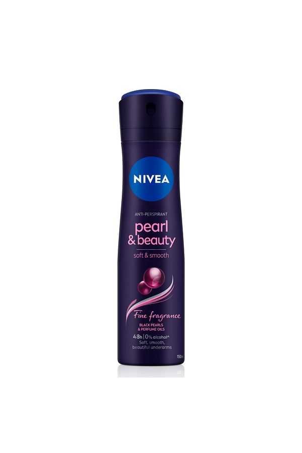 Kadın Sprey Deodorant Pearl&Beauty Fine Fragrance 48 Saat Anti-Perspirant Koruma 150 ml Kalıcı Koku_1