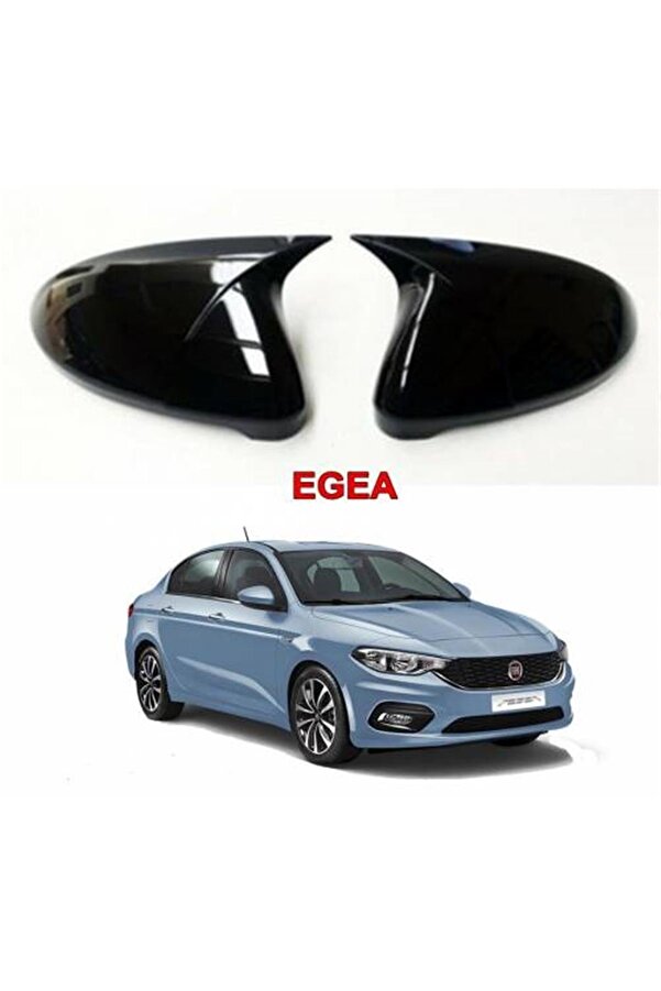 Fiat Egea 2015 Sonrası Sedan-hb-sw Yarasa Ayna Kapağı  Uyumlu PSDizayn