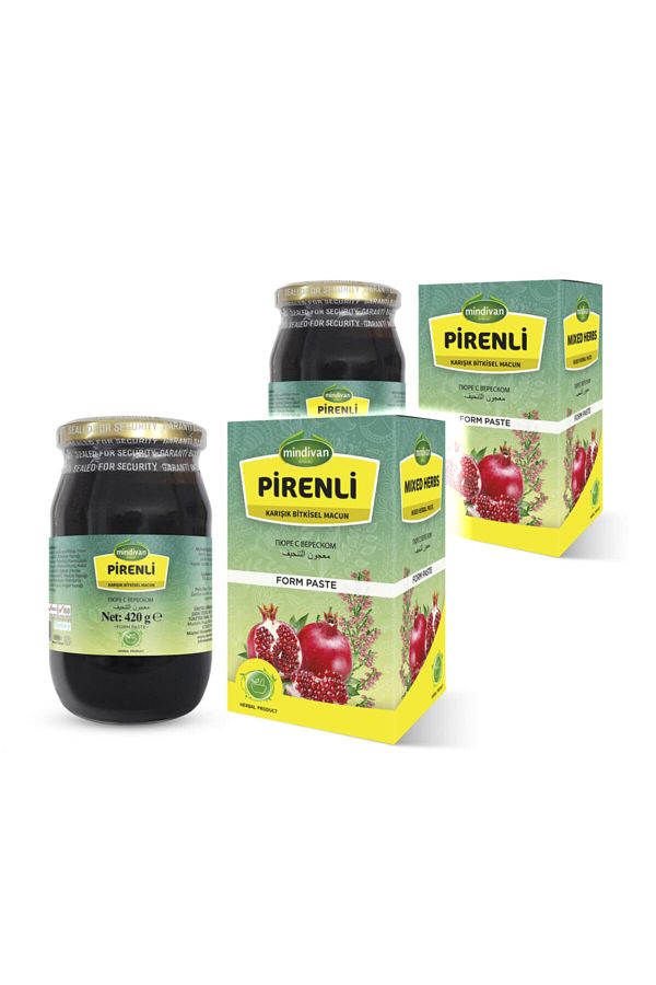 Pirenli Form Bitkisel Bal Karışımı 420 G 2 Adet
