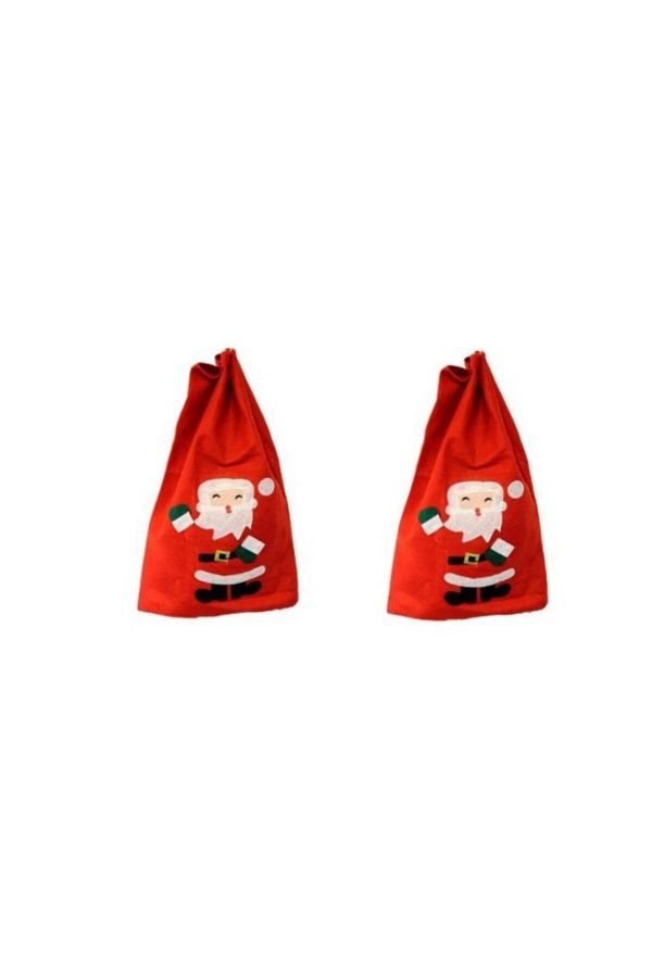 2 Adet Yılbaşı Noel Baba Çuvalı