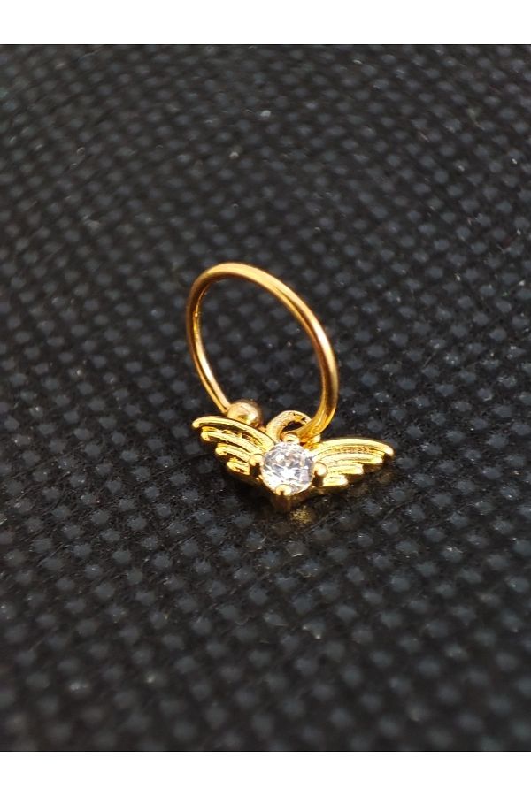 Cerrahi Çelik Zirkon Taşlı Alerji Yapmaz Kıkırdak Ve Tragus Için Uygundur. Araz Piercing