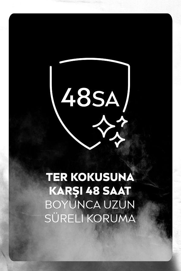 Men Erkek Sprey Deodorant Black&white Invisible Fresh 150ml,48 Saat Anti-perspirant Koruma_2