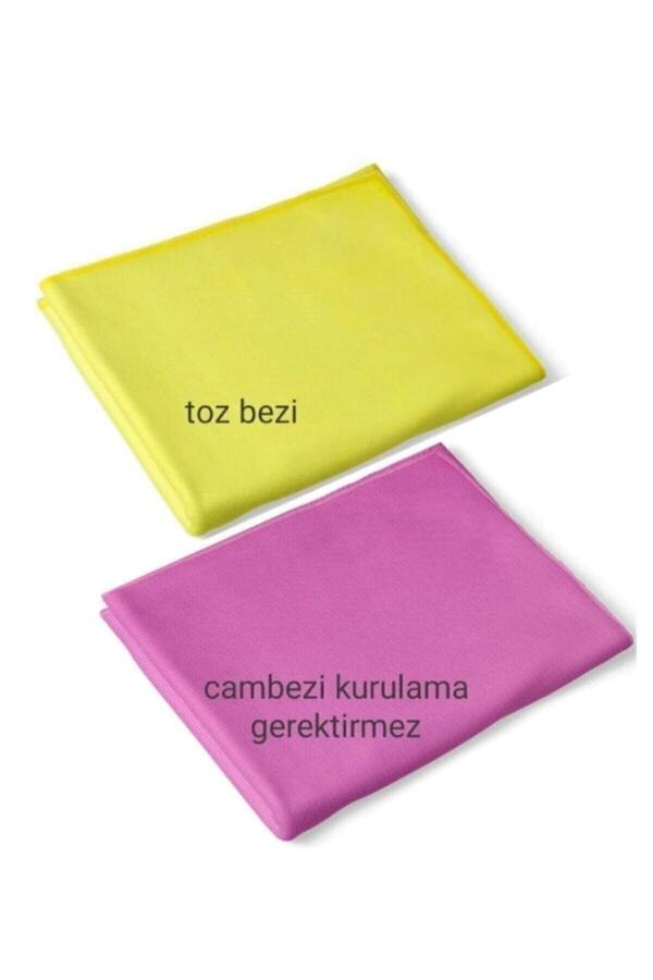 Mikrofiber Cam Bezi Ve Toz Bezi