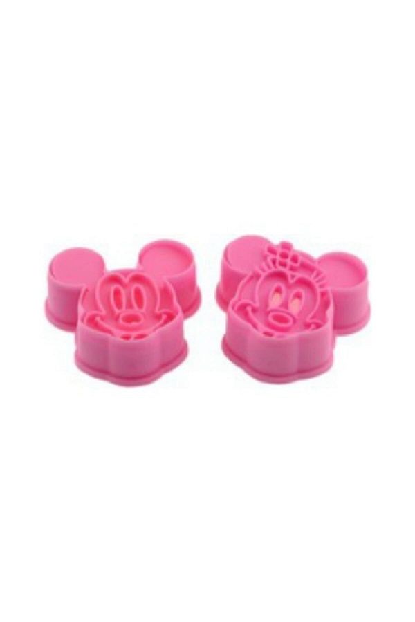 Mickey Ve Minnie Mouse Basmalı Kurabiye Kalıbı  2'li Cakes&Party