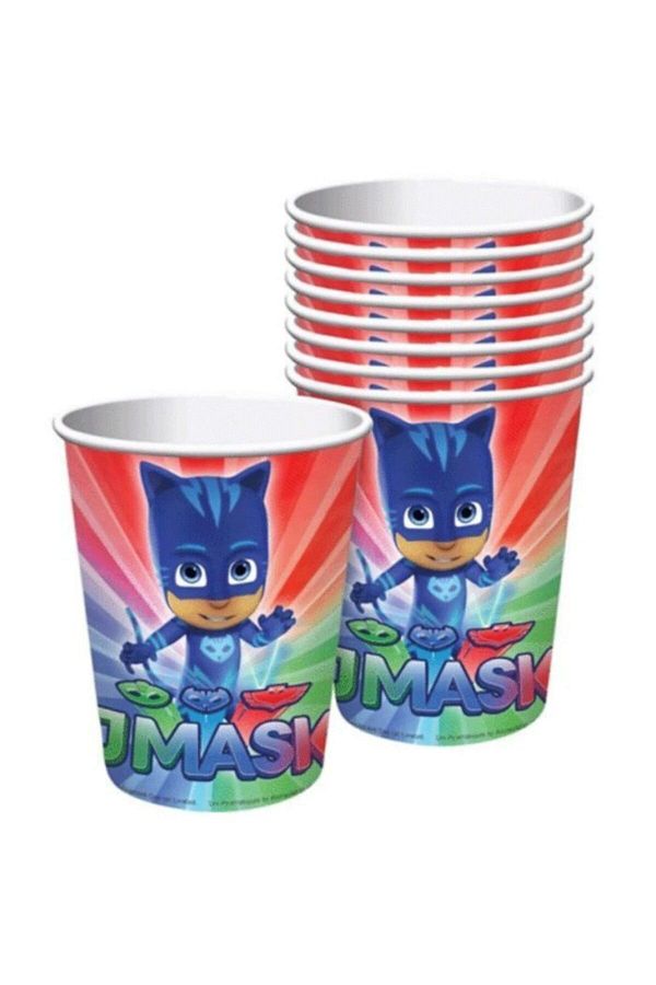 Pj Maskeliler Karton Bardak 8 Adet