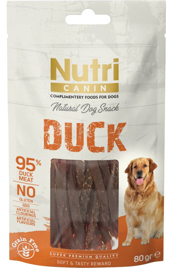 Nutri Canin Duck(ördek Etli) Snack 80gr. Bizim City Petshop