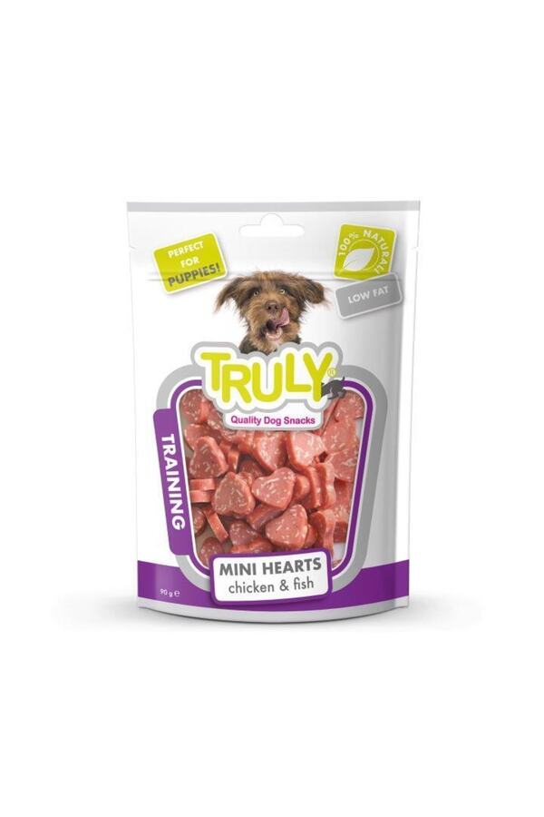 Köpek Ödül Kalpli Tavuk Balık 90gr