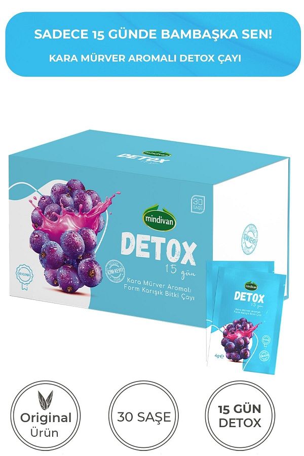 2 Adet Detoks Çayı Soğuk Ve Sıcak Içim Keyfi Detox 15 Gün 2