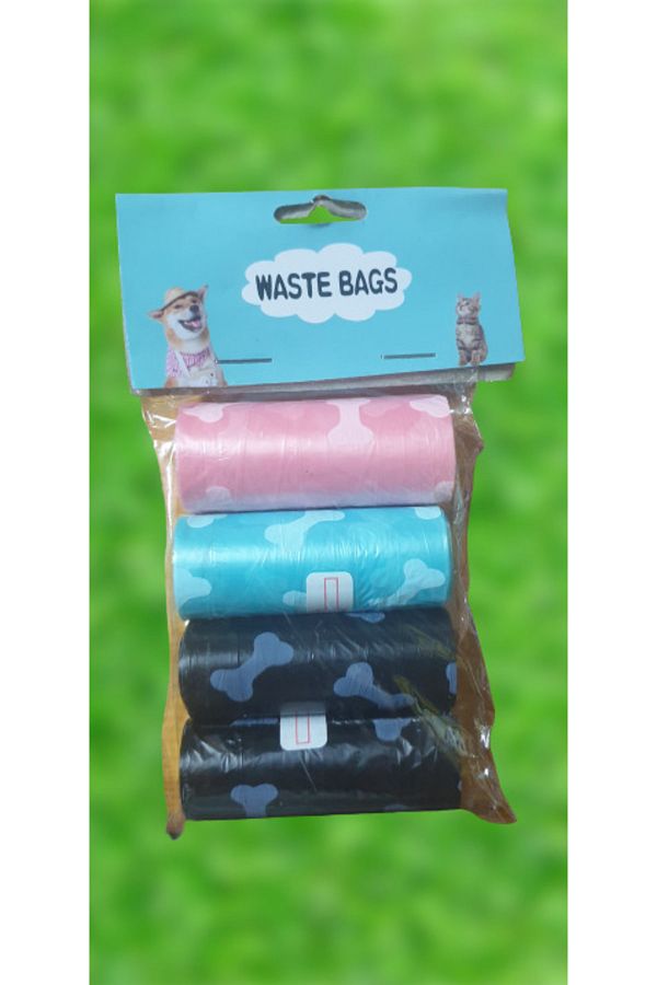 4 Lü Köpek Dışkı Toplama Poşeti