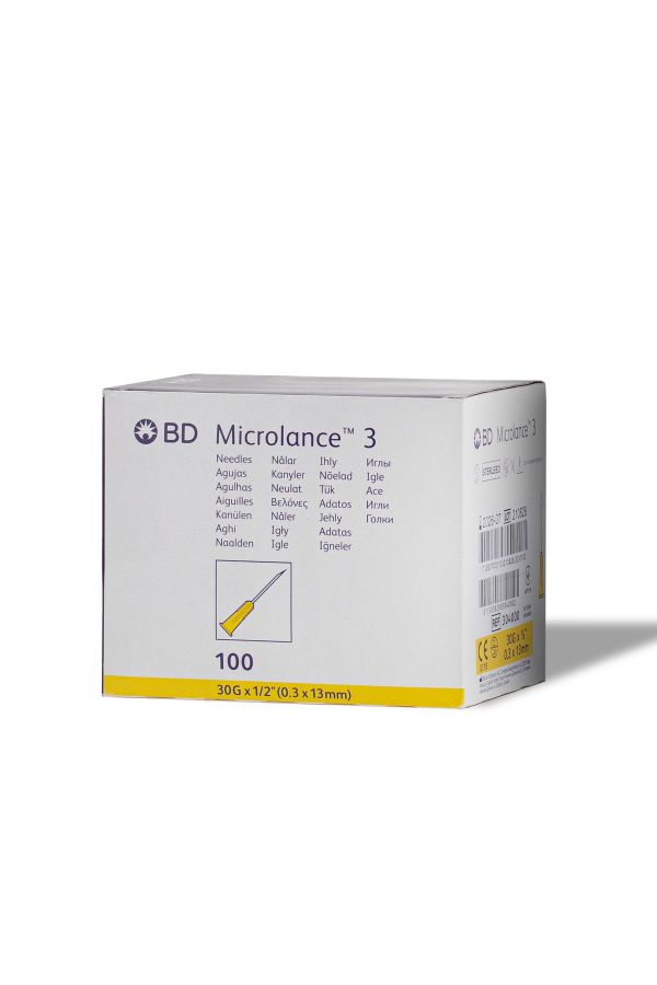 Mıcrolance Mezoterapi Iğnesi 30g 0,3 X 13mm 1 Kutu (100 Adet)