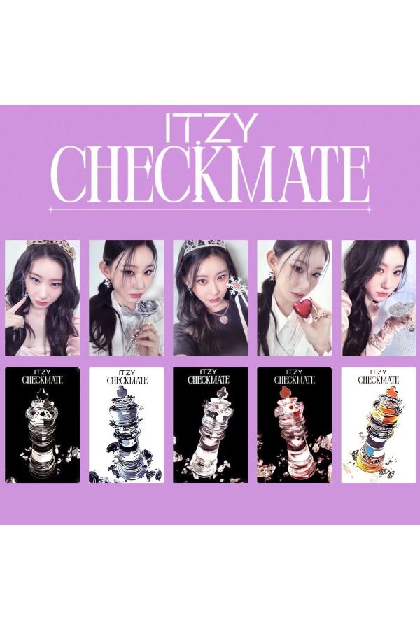 Itzy Checkmate '' Chaeryeong '' Fotokart Set