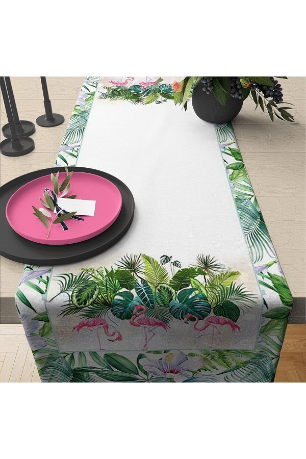 Flamingo Desenli 50x140 Cm Runner
