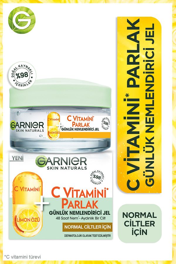 C Vitamini Parlak Günlük Nemlendirici Jel 50ml