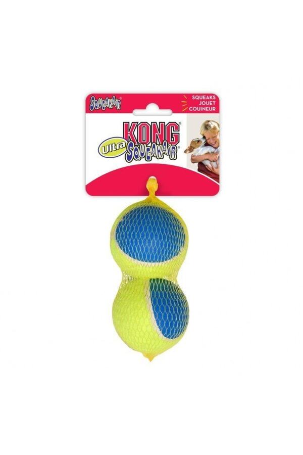 Kong Köpek Oyuncak, Squekair Ultra Top, 2 Ad 8cm