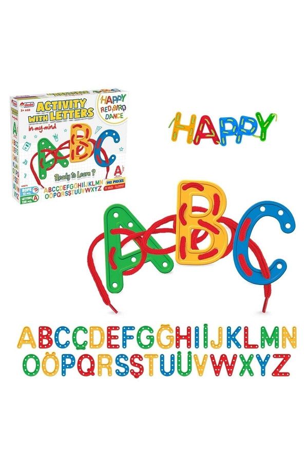 Harflerle Aktivite 140 Parça - Activity With Letters