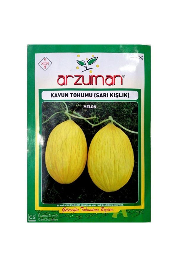 Sarı Kışlık Kavun Tohumu 10 gr Aktarix
