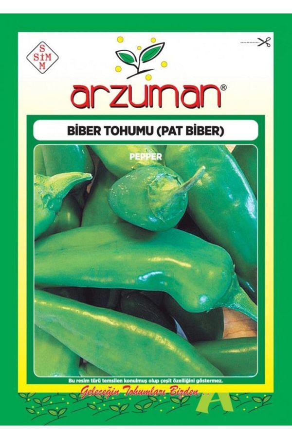 Arzuman Pat Biber Sivri Biber Tohumu Koyu Yeşil 10 Gr