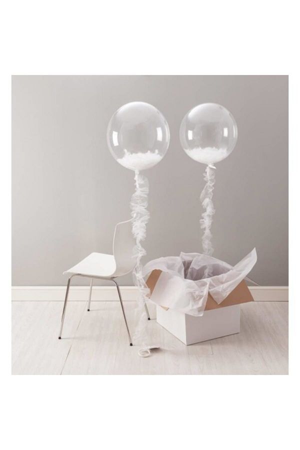 1 Adet 18 Inç Şeffaf Balon