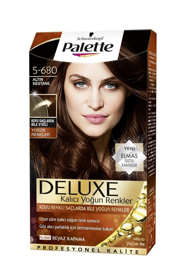 Deluxe Kestane Saç Boyası