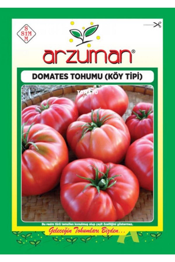 Arzuman Köy Tipi Domates Tohumu Paket 5 Gr
