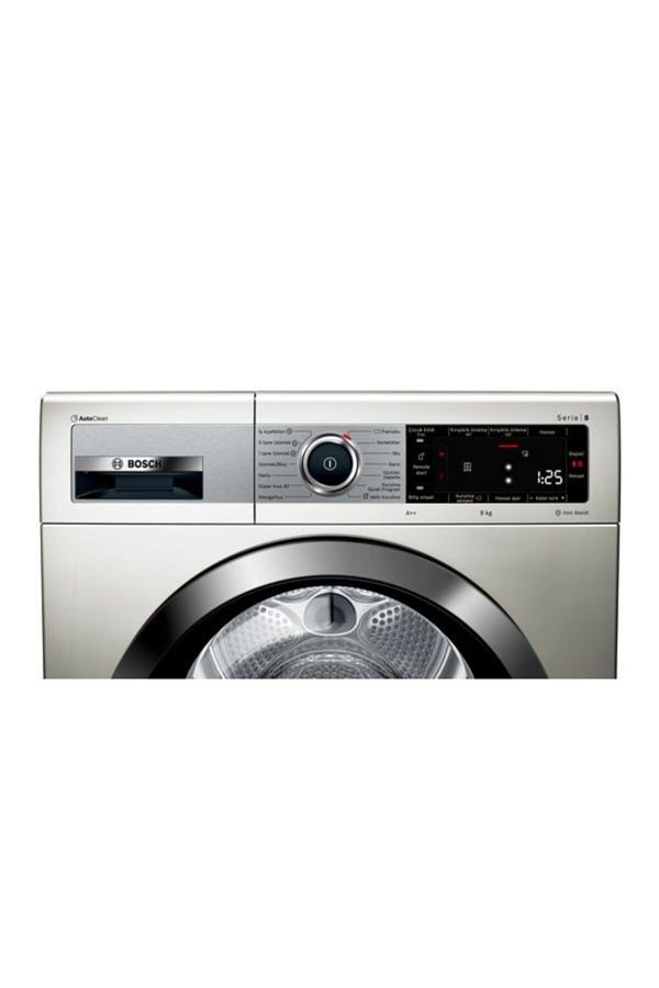 Bosch A++ Serie Silver 8 Isı Pompalı Kurutma Makinesi 9 Kg Wtx87k8xtr - Görsel 3