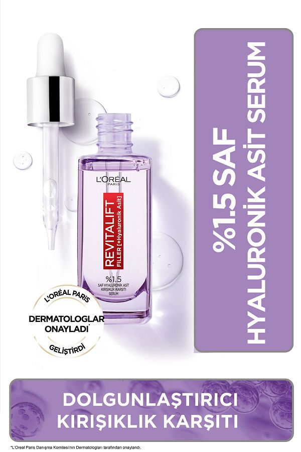 Revitalift Filler %1.5 Saf Hyaluronik Asit Kırışıklık Karşıtı Serum- 30 ml