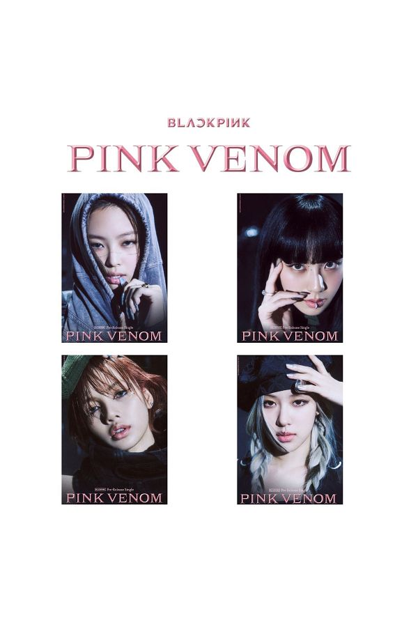 Blackpınk '' Pink Venom '' Poster Set 1