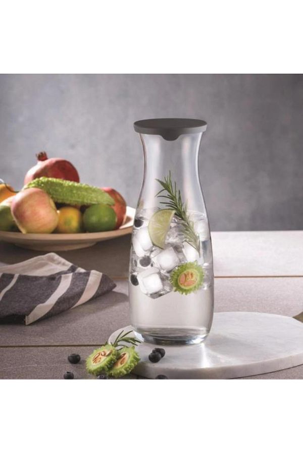 43813 Amphora Karaf & Sürahi Gri Kapaklı 1180 Cc