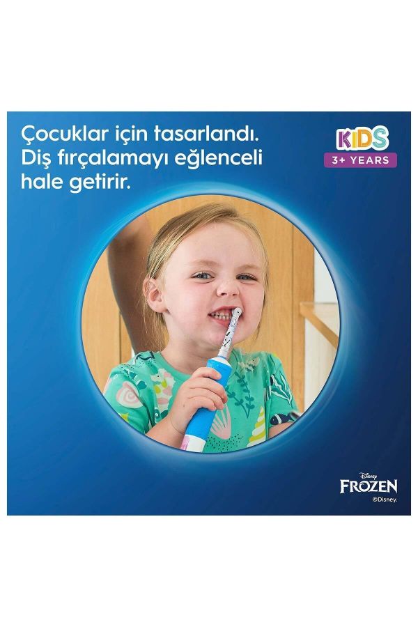 Çocuklar Için Diş Fırçası Yedek Başlığı Frozen 2'li_3