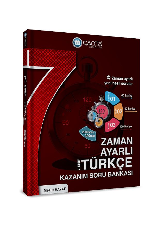 7.sınıf Türkçe Zaman Ayarlı Kazanım Soru Bankası