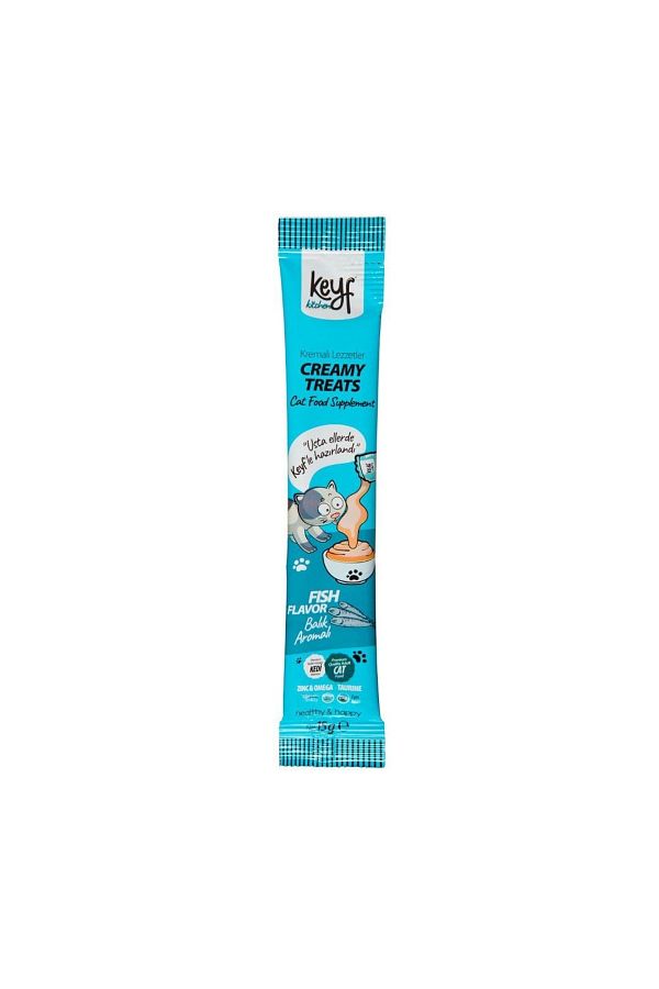 Creamy Treats Balık Aromalı 4 Adet* 15 Gr (1 Paket)_1