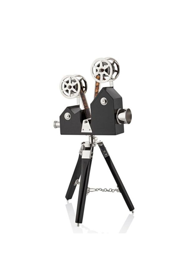 Movie Siyah Dekoratif Projektör 47 Cm