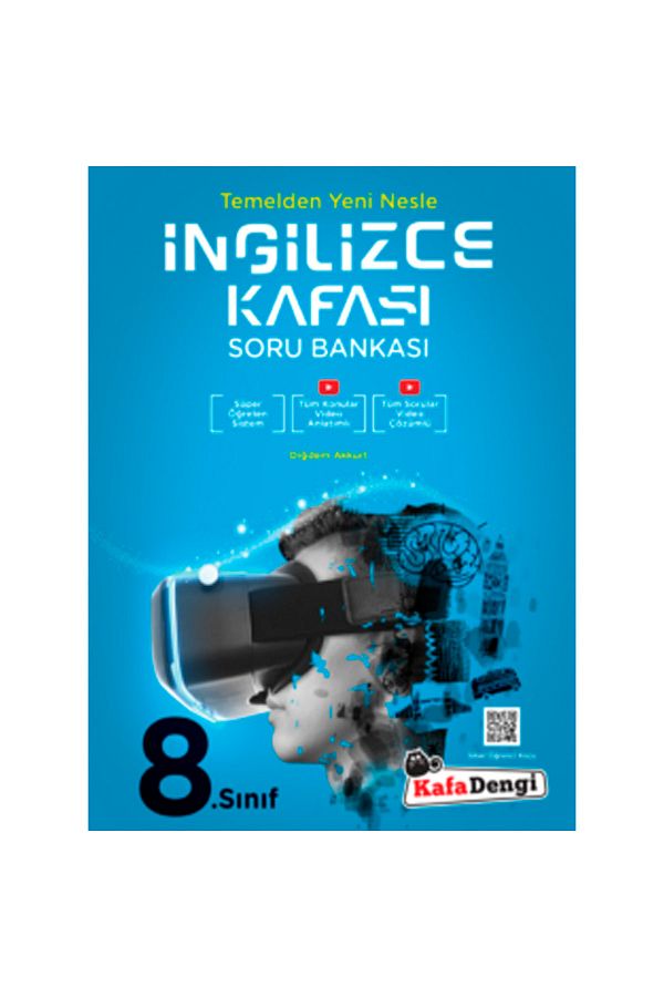 Kafadengi 8. Sınıf Ingilizce Soru Bankası (tümü Video Çözümlü)