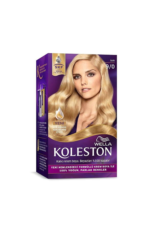 Koleston Kit Saç Boyası 9/0 Sarı
