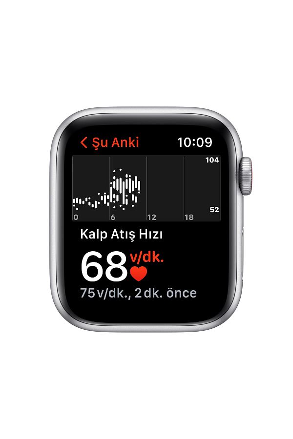 Apple Watch Se Gps + Cellular, 40mm Silver Aluminium Case With Abyss Blue Sport Band - Regular - Görsel 4
