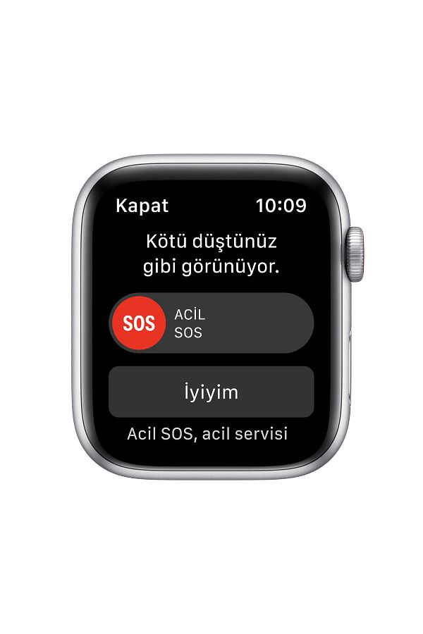 Apple Watch Se Gps + Cellular, 40mm Silver Aluminium Case With Abyss Blue Sport Band - Regular - Görsel 5