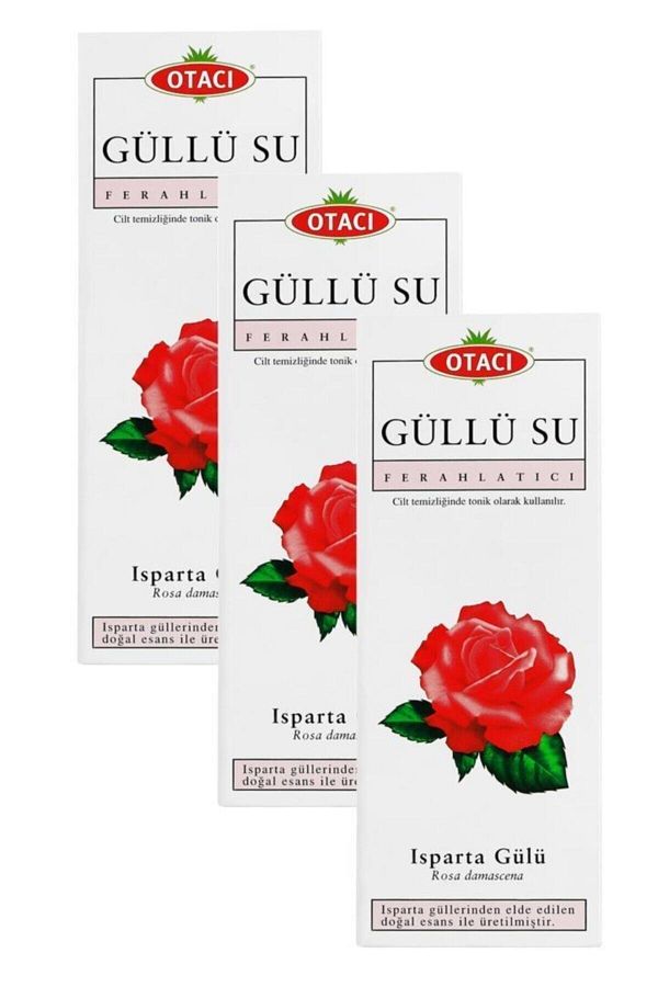 Otaci Güllü Su Gül Suyu 250ml X 3 Adet