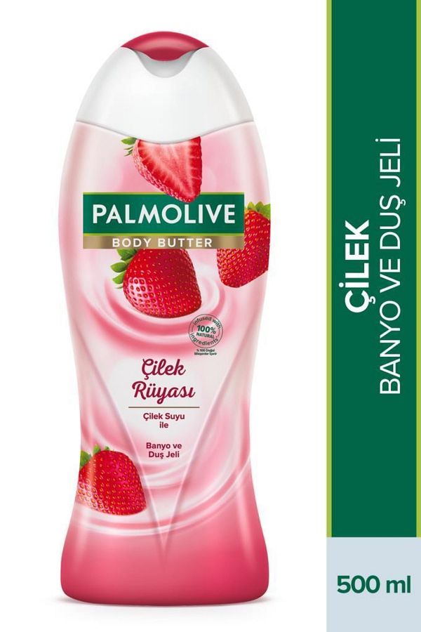 Body Butter Çilek Rüyası Banyo Ve Duş Jeli 500 ml Madam10