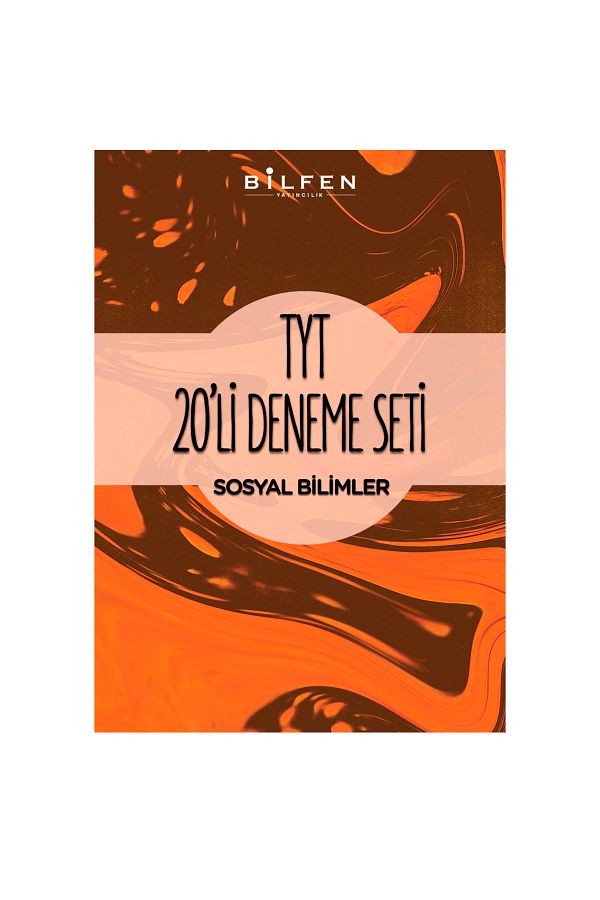 Bilfen Yayınları Tyt Sosyal Bilgiler 20 Deneme Seti